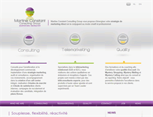 Tablet Screenshot of martineconstant.com